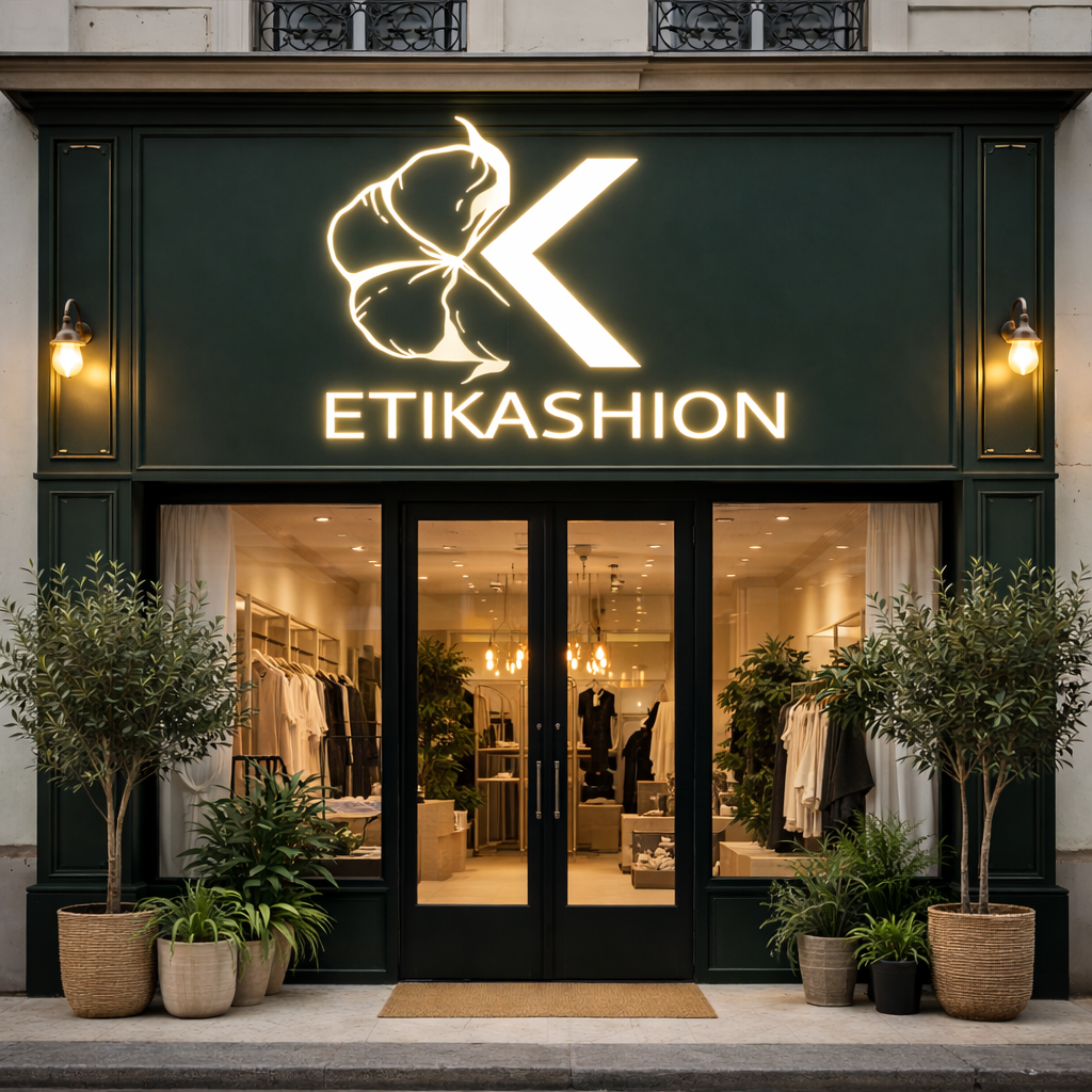 Façade boutique Etikashion PARIS
