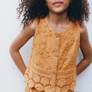 Ensemble orange enfants