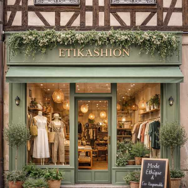 Façade de la boutique à Strasbourg