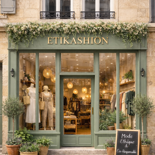 Façade de la boutique à Marseille